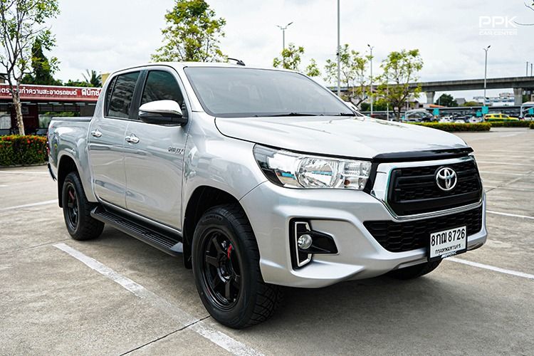 Toyota Hilux Revo 2019 2.4 E Prerunner Pickup ดีเซล ไม่ติดแก๊ส เกียร์อัตโนมัติ เทา รูปที่ 3