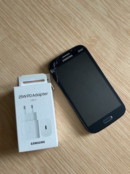 อแดปเตอร์Samsung Fast Charge 25W แถมเครื่องมือถือSS