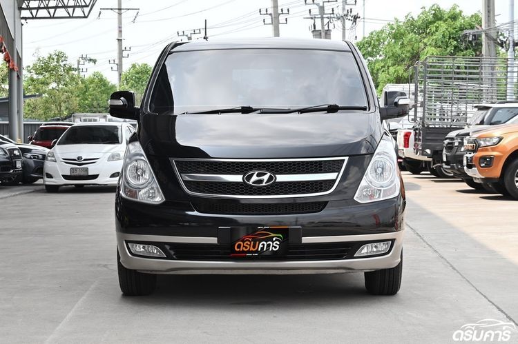 Hyundai H-1 2013 2.5 Maesto Deluxe Van ดีเซล ไม่ติดแก๊ส เกียร์อัตโนมัติ ดำ รูปที่ 2