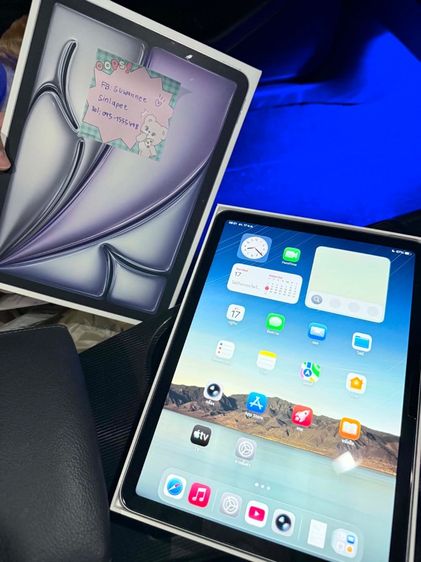 💗✨Ipad air 7 wifi  สีเทา🩶  เครื่องศูนย์ไทย