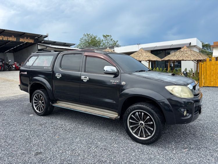 รถ Toyota Hilux Vigo 2.5 Double Cab E Prerunner VN Turbo สี ดำ