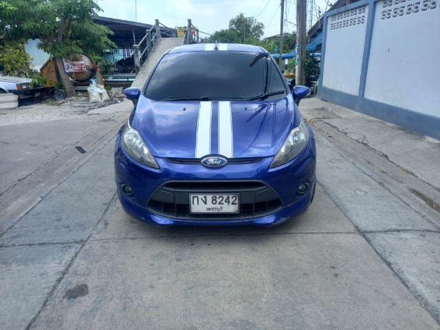 Ford Fiesta 2011 1.6 Sport Sedan เบนซิน ไม่ติดแก๊ส เกียร์อัตโนมัติ น้ำเงิน รูปที่ 4