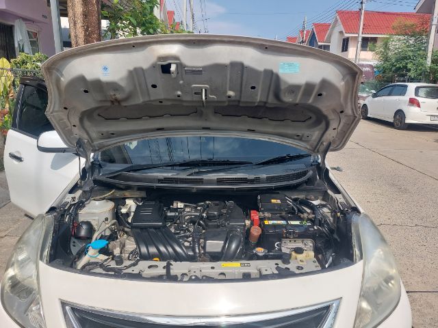 Nissan Almera 2013 1.2 E Sedan เบนซิน เกียร์อัตโนมัติ ขาว รูปที่ 4