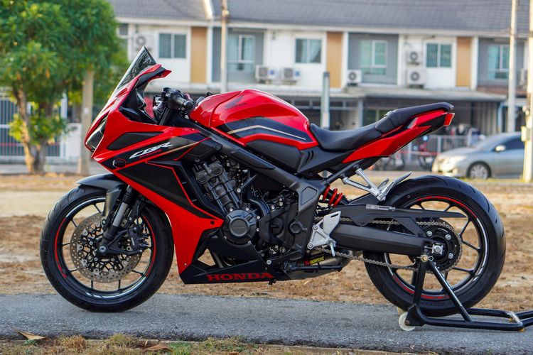  HONDA CBR650R ABS ปี 2023 วิ่งเพียง 600 km. พร้อมท่อแต่ง AKRAPOVIC แท้ รูปที่ 9
