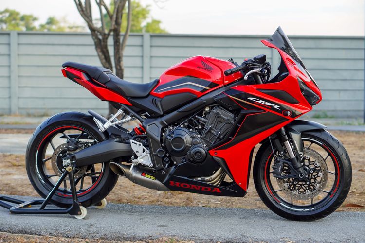  HONDA CBR650R ABS ปี 2023 วิ่งเพียง 600 km. พร้อมท่อแต่ง AKRAPOVIC แท้ รูปที่ 3