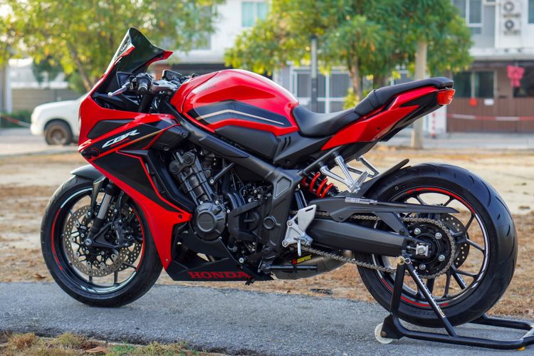  HONDA CBR650R ABS ปี 2023 วิ่งเพียง 600 km. พร้อมท่อแต่ง AKRAPOVIC แท้ รูปที่ 10