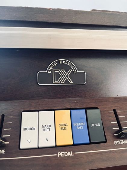 ขายออร์แกนไฟฟ้า  อิเล็กโทนวินเทจ Kawai DX Series สภาพสวย Electro Chord Bass III รูปที่ 8