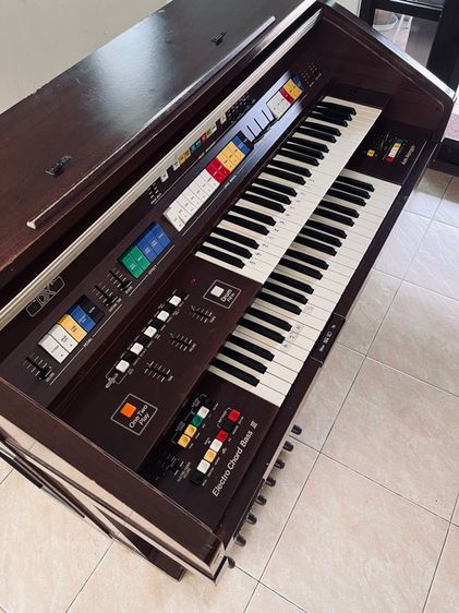 ขายออร์แกนไฟฟ้า  อิเล็กโทนวินเทจ Kawai DX Series สภาพสวย Electro Chord Bass III รูปที่ 6