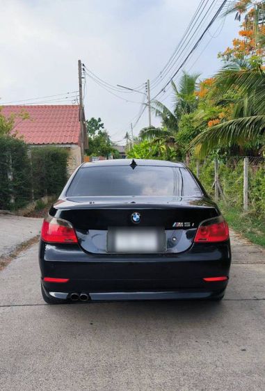 BMW Series 5 2005 520i Sedan เบนซิน ไม่ติดแก๊ส เกียร์อัตโนมัติ ดำ รูปที่ 4