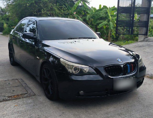 BMW Series 5 2005 520i Sedan เบนซิน ไม่ติดแก๊ส เกียร์อัตโนมัติ ดำ รูปที่ 3
