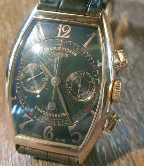 Franck Muller Casablanca Chronograph 18k solid gold รูปที่ 3