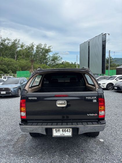 Toyota Hilux Vigo 2009 2.5 Double Cab E Prerunner VN Turbo Pickup ดีเซล เกียร์ธรรมดา ดำ รูปที่ 4