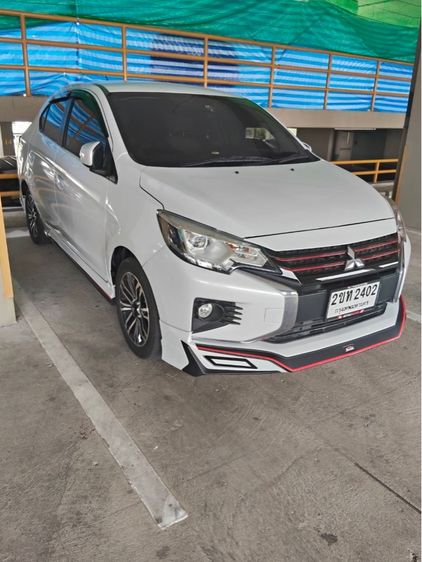รถ Mitsubishi Attrage 1.2 Smart สี ขาว