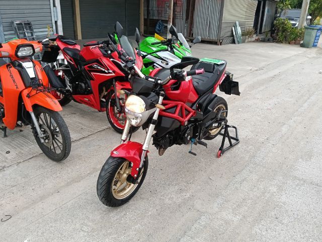 Demon125 สตาร์ทมือ เครื่องดี สีสวย เอกสารครบ