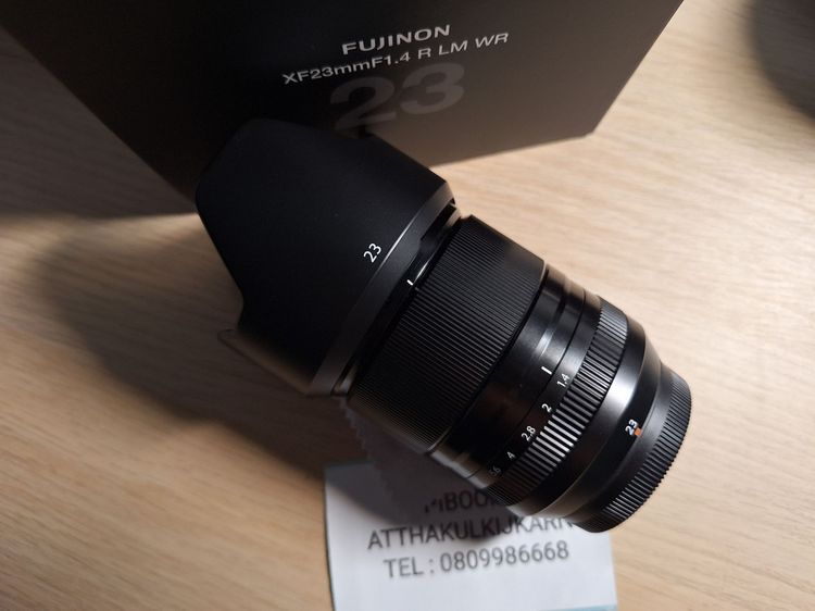 เลนส์มุมกว้าง เลนส์ Fuji XF 23mm F1.4R WR รุ่น 2 Fujifilm Fujinon Gen 2 อดีตประกันศูนย์ไทย
