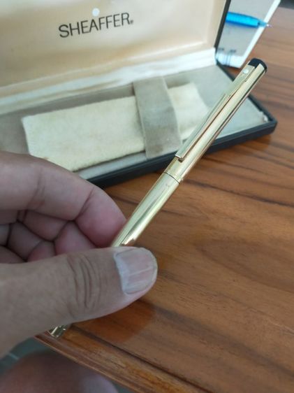 ปากกา เชฟเฟอร์ ทอง หมึกซึม USA มีทองผสมรุ่นเก่าเก็บสภาพสวยมากทองไม่ลอก ใช้ได้ปกติ รูปที่ 5