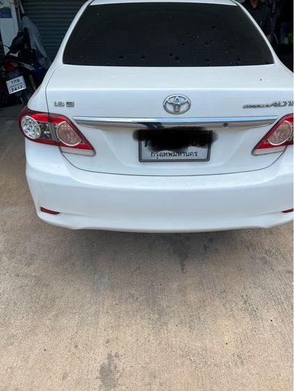 Toyota Altis 2012 1.8 E Sedan เบนซิน ไม่ติดแก๊ส เกียร์อัตโนมัติ ขาว รูปที่ 3