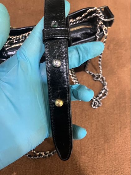 Chanel Gabrielle Calfskin Black งาน inspired replica เกรดพรีเมียม รูปที่ 2