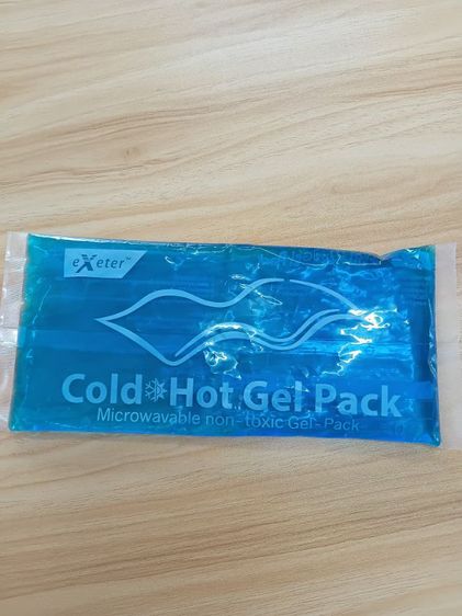 ใหม่มือหนึ่งไม่มีกล่อง 26×11.2ซม. เจลประคบร้อน เย็น บรรเทาปวดกล้ามเนื้อ Cold hot pack ยี่ห้อExeter