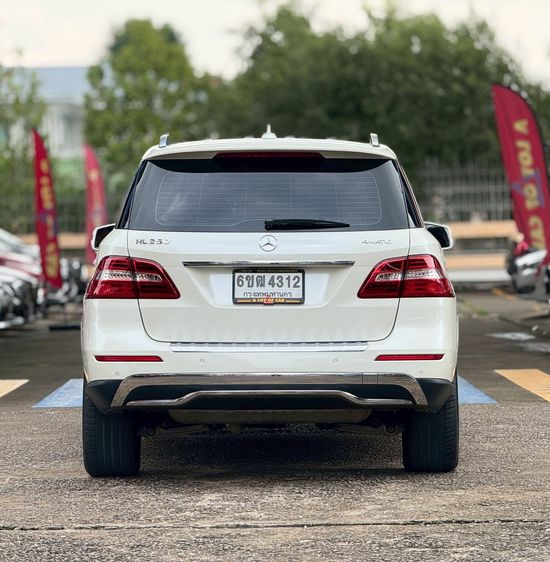 Mercedes-Benz ML-Class 2012 ML250 CDI Utility-car ดีเซล ไม่ติดแก๊ส เกียร์อัตโนมัติ ขาว รูปที่ 4