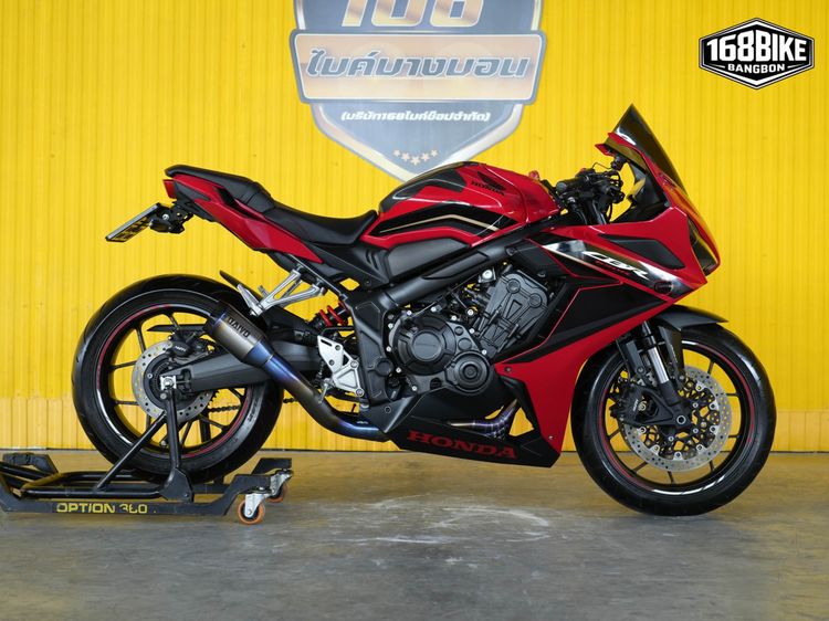 HONDA CBR 650 R จดทะเบียนปี 2023 ฟรีดาวน์ออกรถใช้เงิน 0 บาท รูปที่ 2