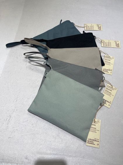 ไม่ระบุ ดำ อื่นๆ MUJI กระเป๋าผ้าซาโค้ชกันละอองน้ำ  2-way sacoche ส่งฟรี EMS ทั่วไทย 330฿