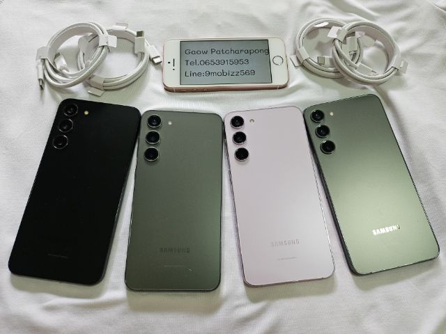 Samsung S23plus 5G 256g 512g เคลมจอ ขอบข้าง แบตใหม่ศูนย์ ใช้ต่อยาวๆ 