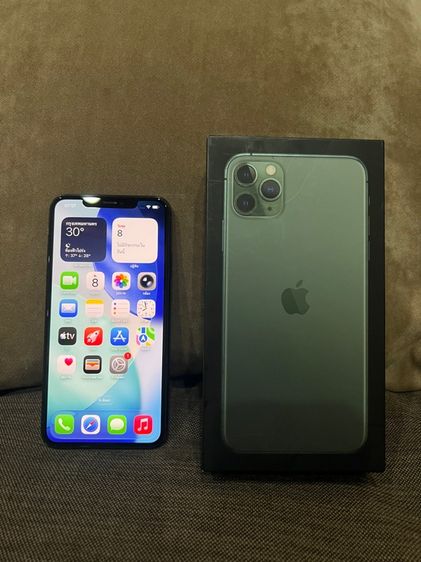 iPhone 11 Pro Max 256 GB เครื่องใช้เอง สภาพสวย ไม่เคยซ่อม ไม่ติด icloud