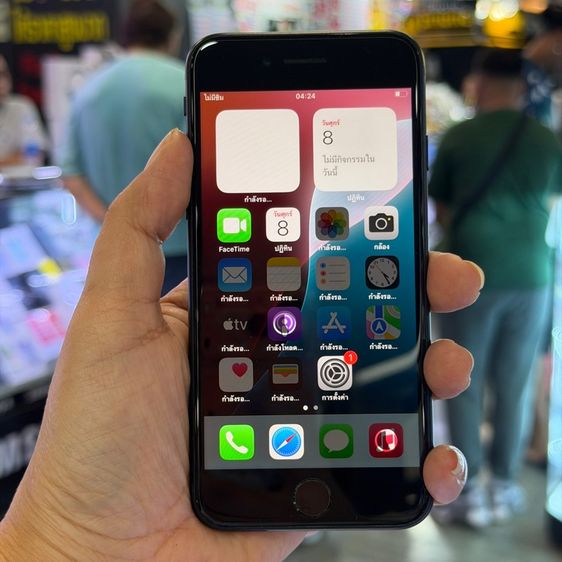 iPhone SE3 2022 64GB สีดำ เครื่องศูนย์ โมเดลTH สภาพสวยมากๆ รองรับ5G สุขภาพแบต94 ครบยกกล่อง🔥🔥 รูปที่ 2