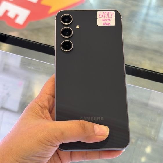 Samsung S23 FE 5G สีดำ เครื่องศูนย์ สภาพสวยมาก จอ6.4นิ้ว แรม8รอม128 กล้อง50ล้าน(3ตัว)🔥🔥 รูปที่ 2