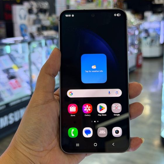 Samsung S23 FE 5G สีดำ เครื่องศูนย์ สภาพสวยมาก จอ6.4นิ้ว แรม8รอม128 กล้อง50ล้าน(3ตัว)🔥🔥