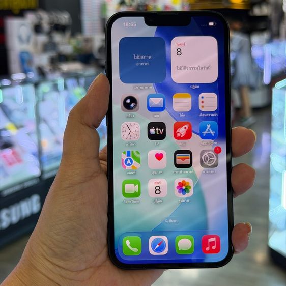 iPhone 16e 128GB สีดำ เครื่องศูนย์ สภาพสวยมากๆ สุขภาพแบต100(รอบชาร์จ3) ประกันศูนย์เหลือ🩷🩷 รูปที่ 2