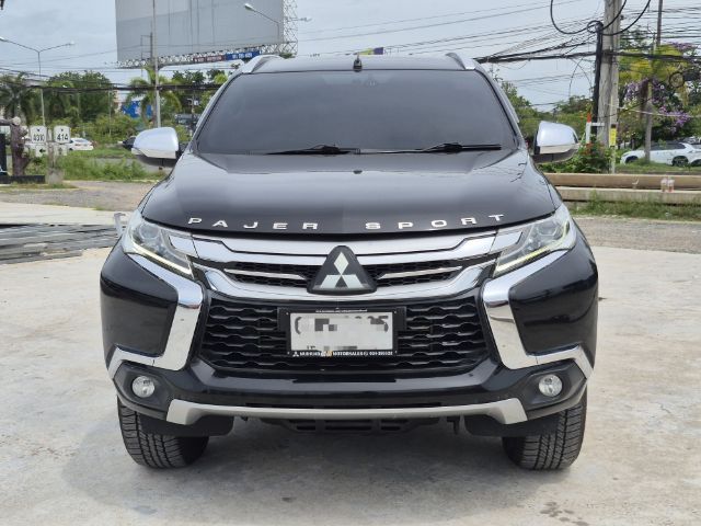 Mitsubishi Pajero Sport 2017 2.4 GT Utility-car ดีเซล ไม่ติดแก๊ส เกียร์อัตโนมัติ ดำ รูปที่ 4