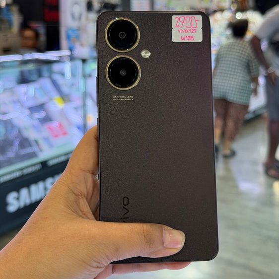 Vivo Y27 สีน้ำตาล เครื่องศูนย์ สภาพสวยมากๆ จอ6.64นิ้ว แรม6แรม128 Helio G85 กล้อง50ล้าน(2ตัว)🔥🔥 รูปที่ 2