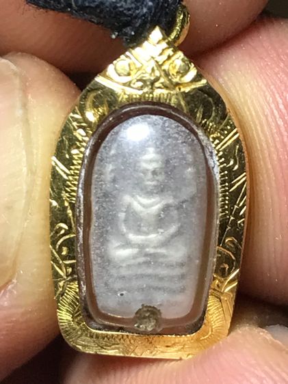 พระนาคปรกใบมะขามหลวงปู่ทิมวัดละหารไร่ เลี่ยมกรอบทองคำ รูปที่ 3