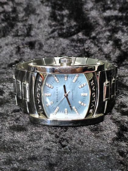 Bvlgari Assioma AA44S หน้าฟ้า ฝังเพชรแท้ รูปที่ 8