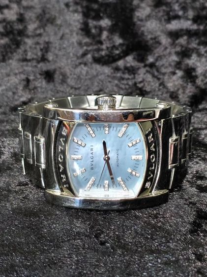 Bvlgari Assioma AA44S หน้าฟ้า ฝังเพชรแท้ รูปที่ 10