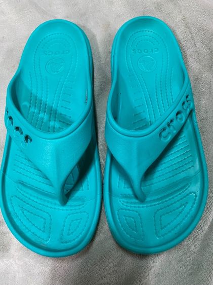 รองเท้าส้นแบน เขียว อื่นๆ Crocsแท้💯 แตะBaya ไซด์M8 W10 ยาว26cm.