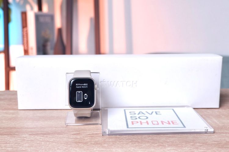 อื่นๆ ขาว Apple Watch Series 7 GPS 41MM. สี Starlight เครื่องสวย ราคาเพียง 5,900.- มีประกันร้าน 60วัน