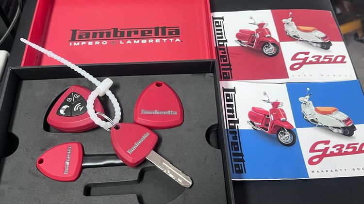 Lambretta G350 ปี 25 ไมล์ 3771 km. รูปที่ 4