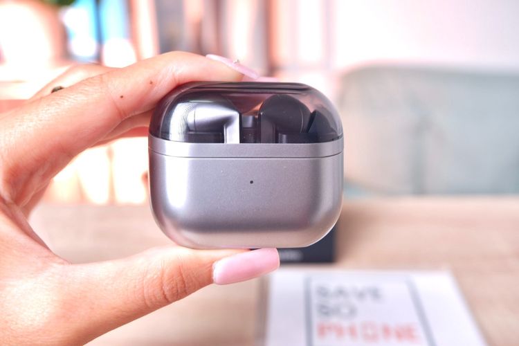 Samsung Galaxy Buds 3 Pro สี Gray เครื่องสวยใช้งานน้อย ราคาเพียง 2,790.- มีประกันร้าน 60 วัน รูปที่ 2