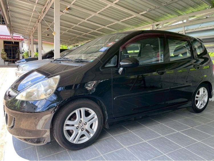 Honda Jazz 2006 1.5 E i-DSi Sedan เบนซิน ไม่ติดแก๊ส เกียร์อัตโนมัติ ดำ รูปที่ 2