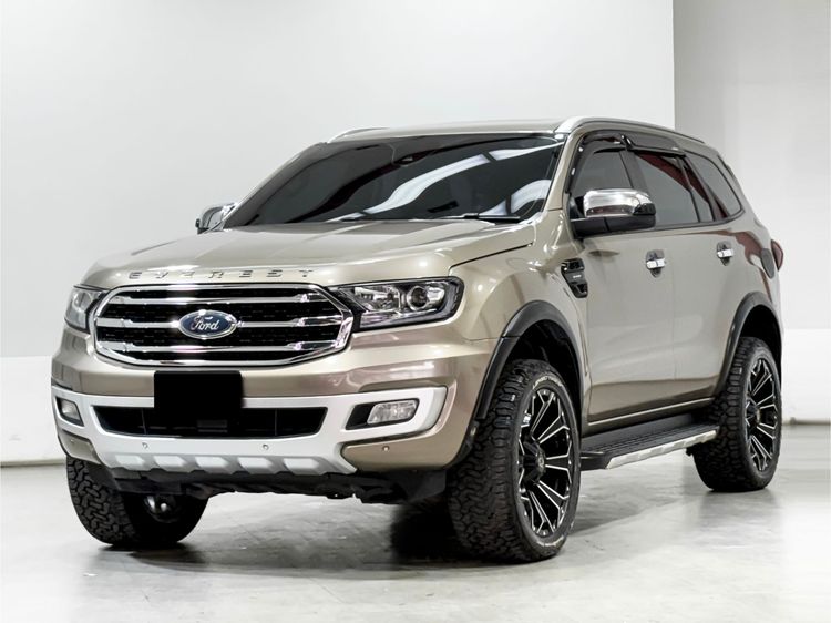 Ford Everest 2020 2.0 Titanium Plus 4WD Utility-car ดีเซล เกียร์อัตโนมัติ น้ำตาล
