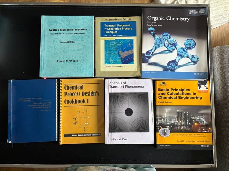 textbooks วิศวะเคมี