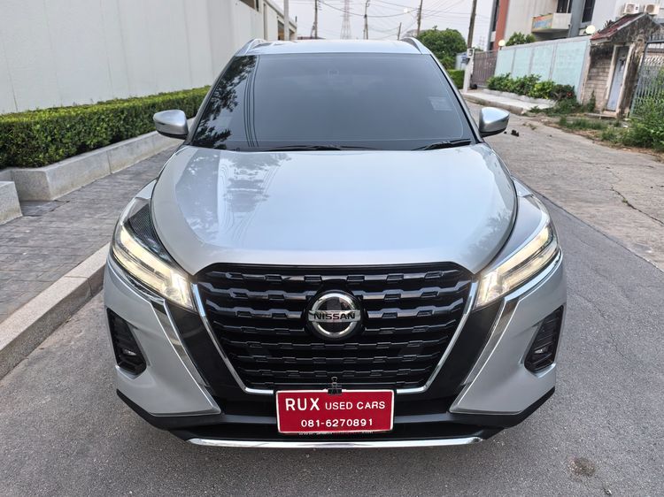 Nissan Kicks 2024 1.2 E Sedan ไฮบริด ไม่ติดแก๊ส เกียร์อัตโนมัติ เงิน รูปที่ 3