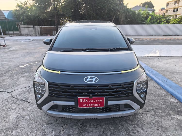 Hyundai Stargazer 2023 1.5 Smart 6 Sedan เบนซิน ไม่ติดแก๊ส เกียร์อัตโนมัติ เทา รูปที่ 3