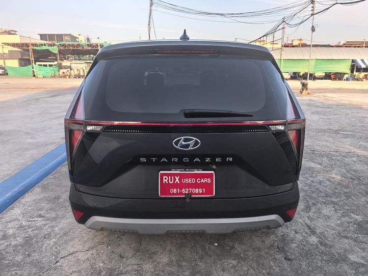 Hyundai Stargazer 2023 1.5 Smart 6 Sedan เบนซิน ไม่ติดแก๊ส เกียร์อัตโนมัติ เทา รูปที่ 4