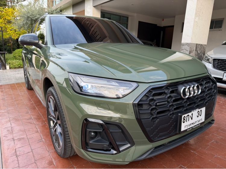 Audi Audi Q5  2023 2.0 TFSI Quattro 4WD Utility-car ปลั๊กอินไฮบริด (PHEV) ไม่ติดแก๊ส เกียร์อัตโนมัติ เขียว รูปที่ 3