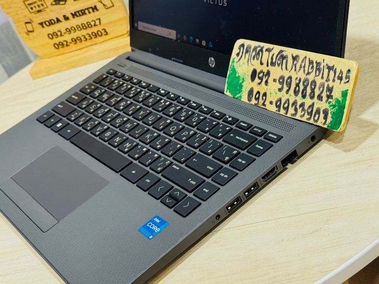 HP 240 G8 Core i5 Gen11 ,Ram 8G , M.2 Pcle 256G จอ14.0" HD  เล่นเกม ทำงานเขียนแบบ จูนรถรี Maps  เขียนโค้ด นักเรียน นักศึกษา รูปที่ 3