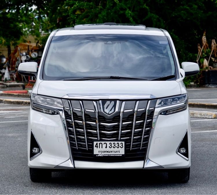 Toyota Alphard 2021 3.5 G F-Package Van เบนซิน ไม่ติดแก๊ส เกียร์อัตโนมัติ ขาว รูปที่ 2